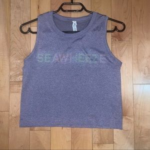 Lululemon SeaWheeze Swiftly Breathe Cropped Tank Top